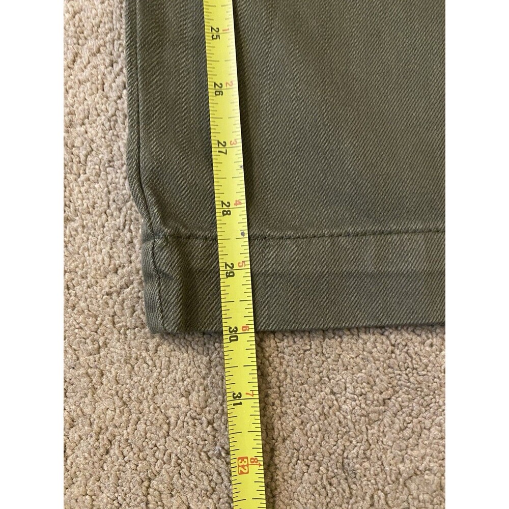 Wild Fable Mid-Rise Wide Leg Baggy Cargo Pants Camo Green Women’s Size 8 - Picture 13 of 16